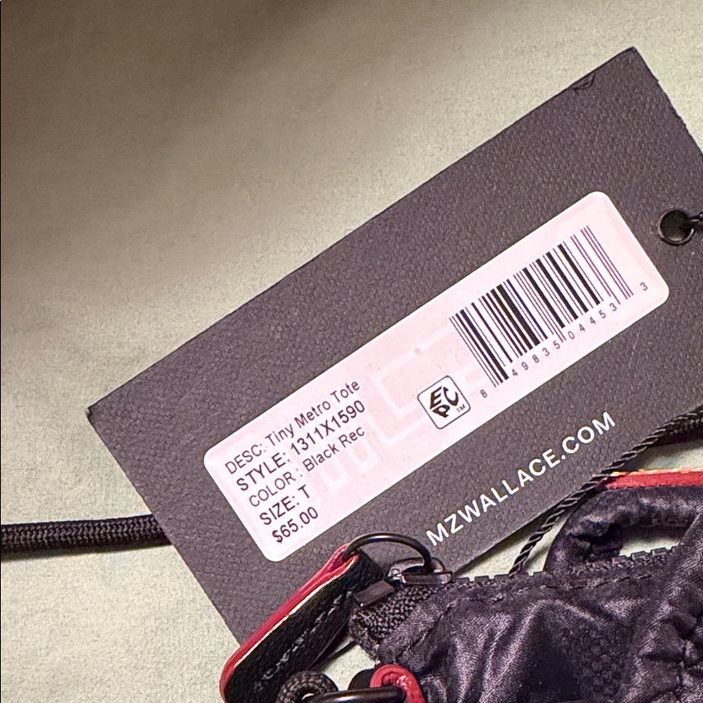 MZ Wallace Black Quilted Mini Bag - Picture 2 of 4